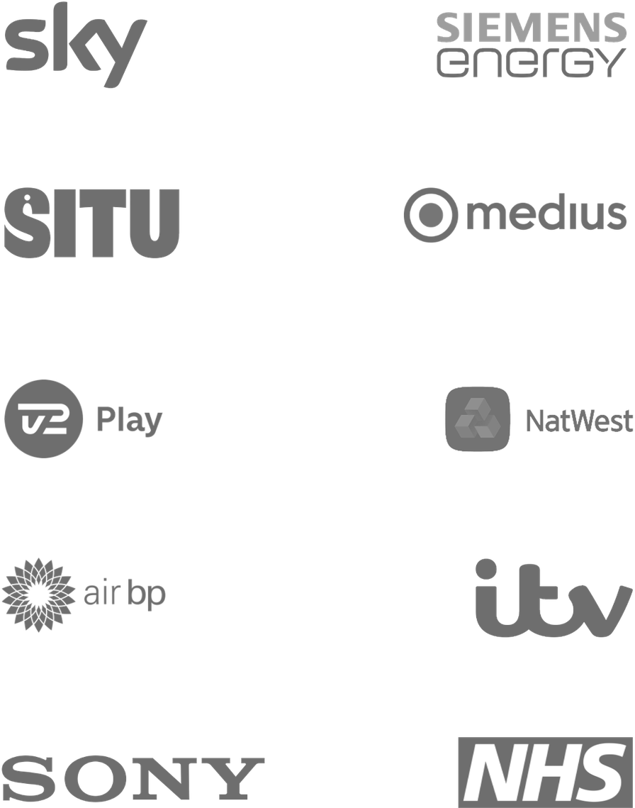 Logos of organisations we have worked with